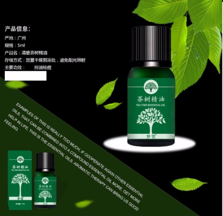 茶樹精油加工及使用方法